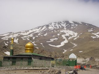 Mount Damavand Base Camp 7 April 2008